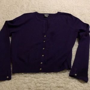 Ann Taylor purple sweater